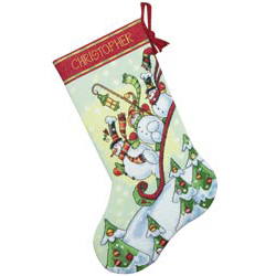 70-08853 Sledding Snowmen